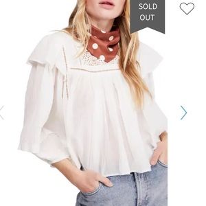 Ivory Free people shirt